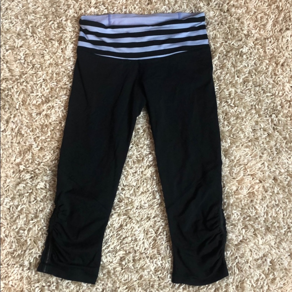Lululemon Capri Cinched leggings